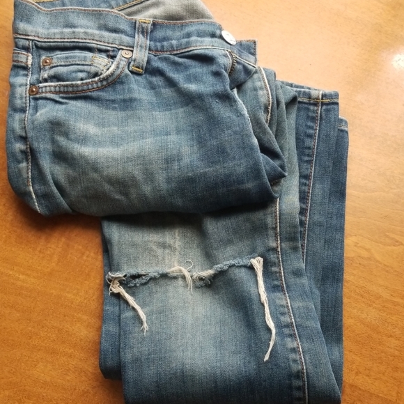 7 for all mankind the skinny jeans 26 - Picture 5 of 8